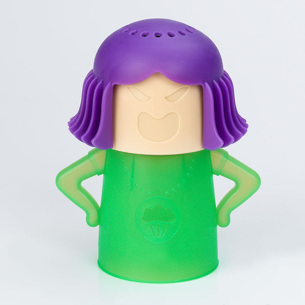 Angry Mama Microwave Cleaner - Purple