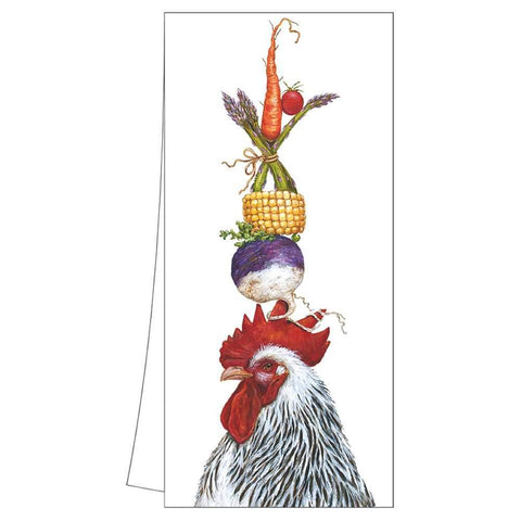 Kitchen Towel - The Crucial Pea Rooster